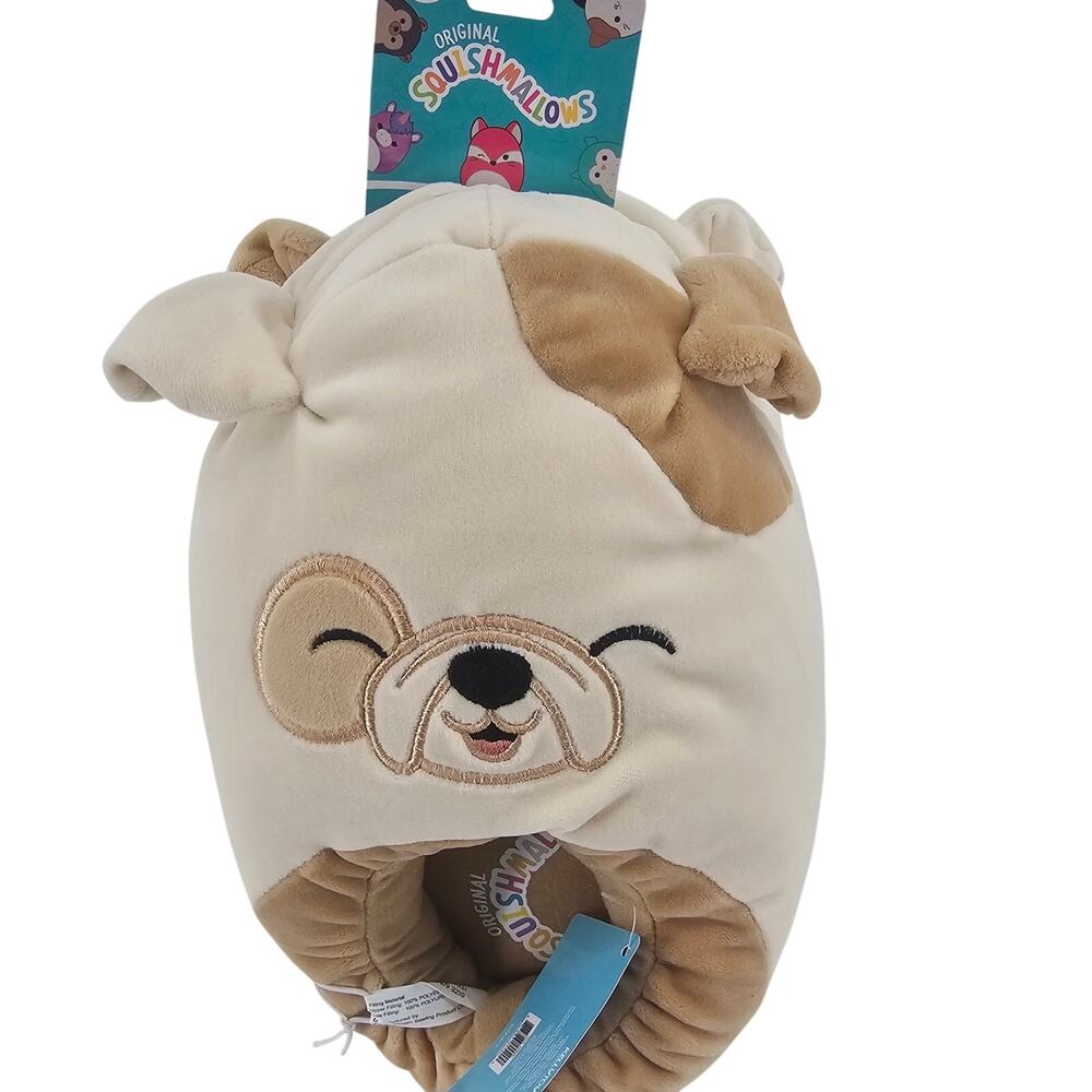 NEW Squishmallows Slippers Slip on Plush Puppy Shoes Women's 6/7 Softcore